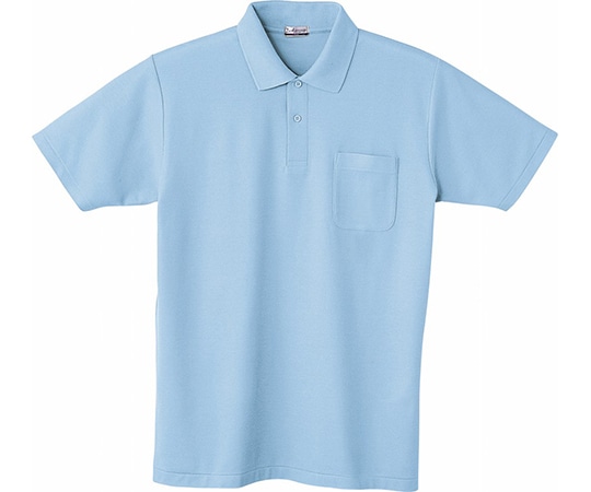 WHISEL（自重堂） 半袖ポロシャツ サックス EL 24404 1枚（ご注文単位1枚）【直送品】