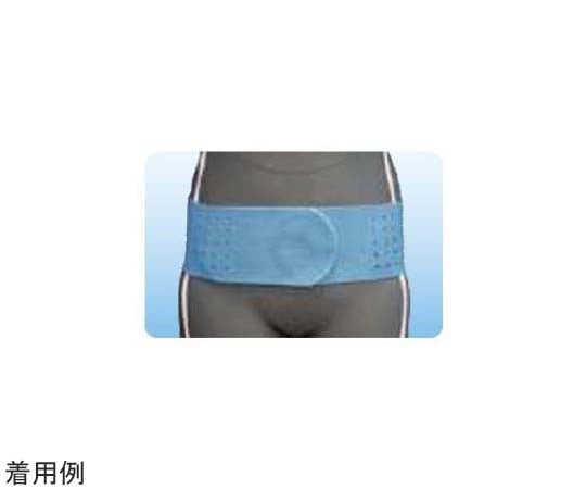 アシスト 丸型骨盤バンド ブルー M 18318 1本（ご注文単位1本）【直送品】
