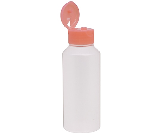 金鵄製作所 NK投薬瓶 100mL ワンタッチキャップ（ピンク） 目盛印刷なし 1箱（200本入） B31A0-900PK 1箱（ご注文単位1箱）【直送品】