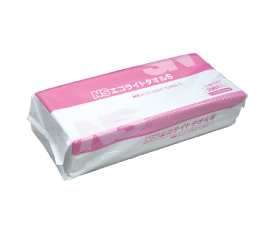日昭産業 NSエコライトタオル S 1箱（40袋入） 51071 1箱（ご注文単位1箱）【直送品】