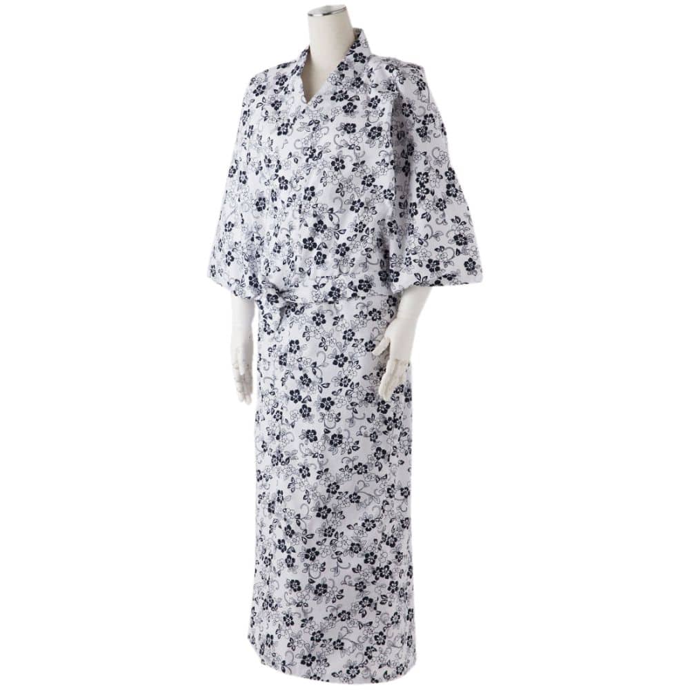 竹虎 竹虎ガーゼ寝巻き 婦人用LL 090935 1枚（ご注文単位1枚）【直送品】