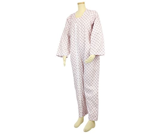 幸和製作所 介護用パジャマ テイコブエコノミー上下続き服 ピンク M UW01 1枚（ご注文単位1枚）【直送品】