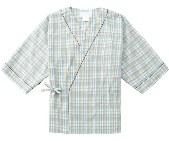 KAZEN 患者衣上衣 3L 225-23 3L 1枚（ご注文単位1枚）【直送品】
