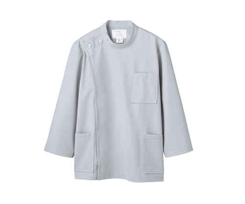 住商モンブラン ケーシー メンズ 8分袖 グレー 72-715 3L 1枚(ご注文単位1枚)【直送品】