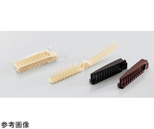 ダイト コーム付き二つ折りヘアーブラシ クリアOP 600個入り 16852 1箱(ご注文単位1箱)【直送品】