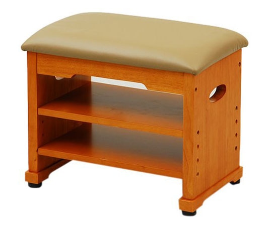 山善（YAMAZEN） 玄関ベンチ ライトブラウン LGB-50（LBR） 1台（ご注文単位1台）【直送品】