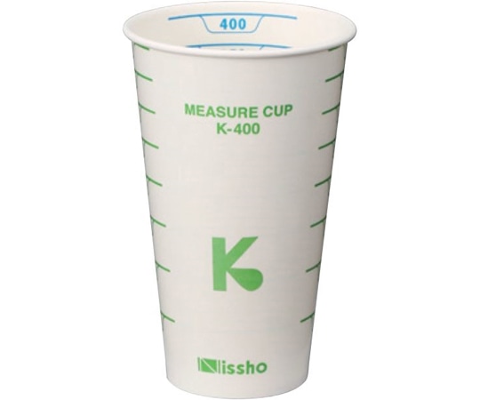 日昭産業 メジャーカップ K-400 1セット（50個/袋×30袋） 02105 1セット（ご注文単位1セット）【直送品】