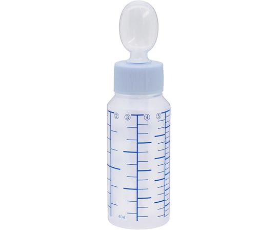 金鵄製作所 NK投薬瓶 60mL スポイト付キャップ（スカイブルー:水） 青色目盛 1箱（200本入） B2170-000AQ 1箱（ご注文単位1箱）【直送品】