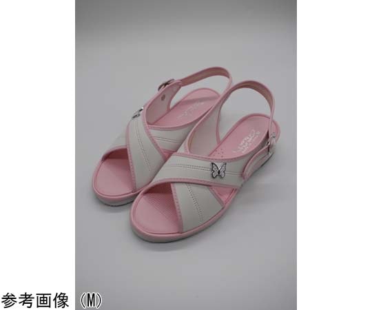 山一 消臭クロスサンダル ピンク LL 7602PKLL 1足（ご注文単位1足）【直送品】
