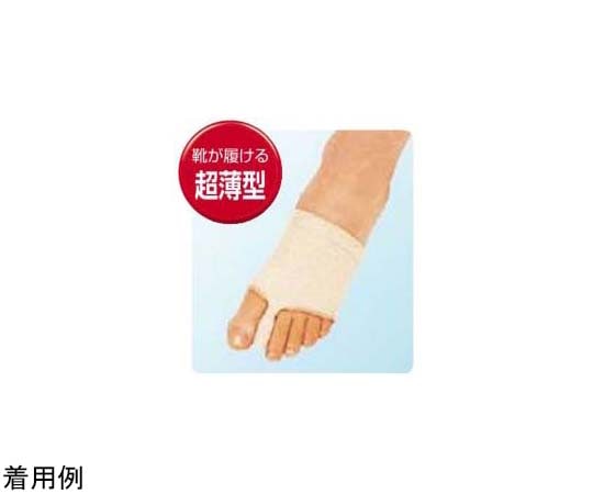 ミノウラ 足指小町 歩行らくらくサポーター 指間パット付 07474 1枚(ご注文単位1枚)【直送品】