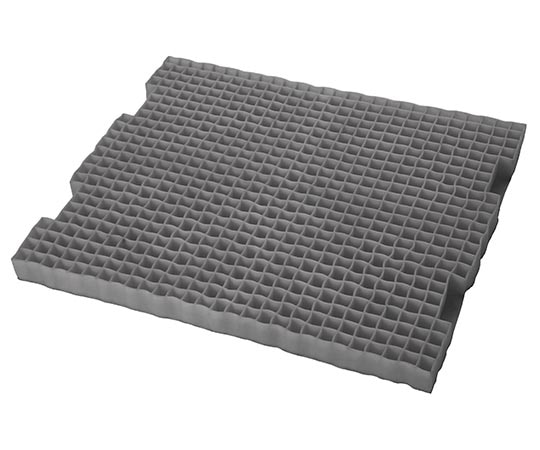 ファンディーナ ジェルセグメント 60×70cm かため グレー PTS2 1枚(ご注文単位1枚)【直送品】