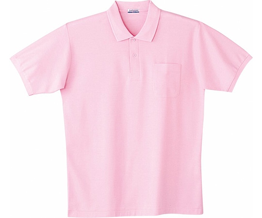 WHISEL（自重堂） 半袖ポロシャツ ピンク LL 17 1枚（ご注文単位1枚）【直送品】