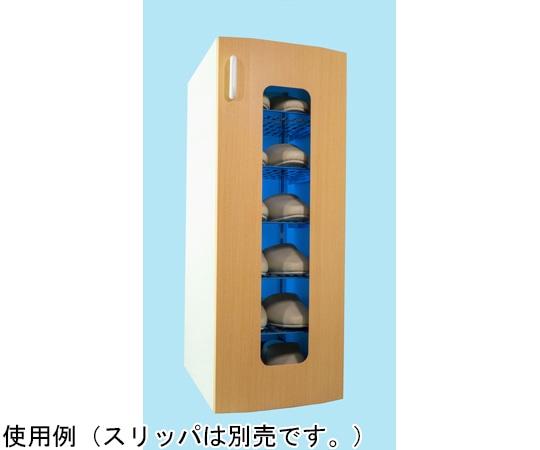 東邦歯科産業 UVクリーン キュート6足 光触媒仕様 左取手 木目調ドア オリエンタルチェリー  1台（ご注文単位1台）【直送品】