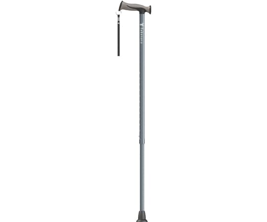 竹虎 バンブーステッキ ワイド グレー 104984 1本（ご注文単位1本）【直送品】