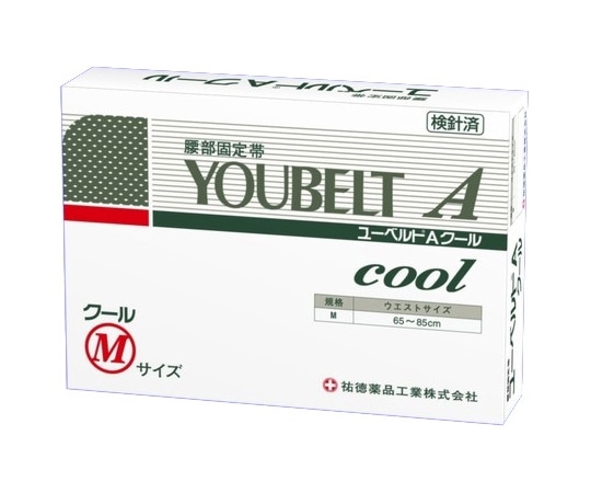 祐徳薬品工業 ユーベルトAクール M 65-85cm 937-01341 1個(ご注文単位1個)【直送品】