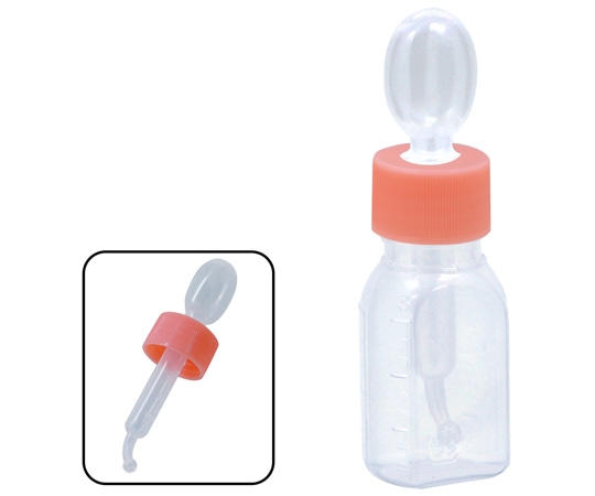 金鵄製作所 小判型投薬瓶 30mL スポイト付キャップ(ピンク) 200本入 22000-005 1箱(ご注文単位1箱)【直送品】
