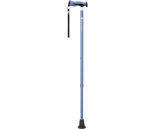 竹虎 バンブーステッキ ブルー 104943 1本(ご注文単位1本)【直送品】