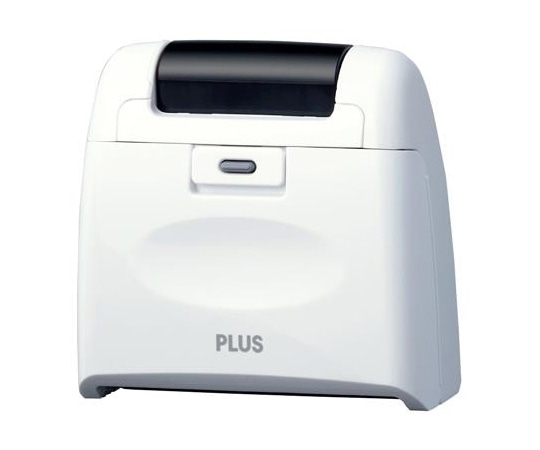 プラス 個人情報保護用スタンプ（ホワイト） EA762AK-21 1個（ご注文単位1個）【直送品】