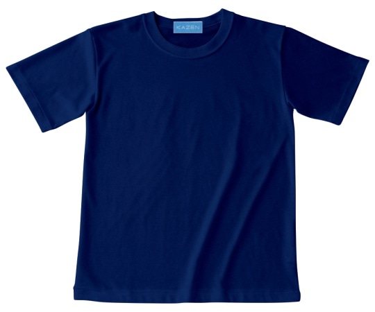 KAZEN 兼用ウォーターマジックTシャツ ネイビー L 233-88 L 1枚（ご注文単位1枚）【直送品】