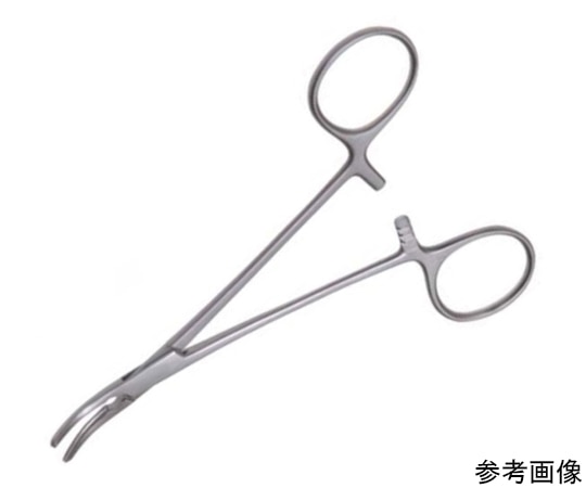 日本フリッツメディコ モスキート無傷性止血鉗子 12.5cm 曲 F351-125 1本（ご注文単位1本）【直送品】