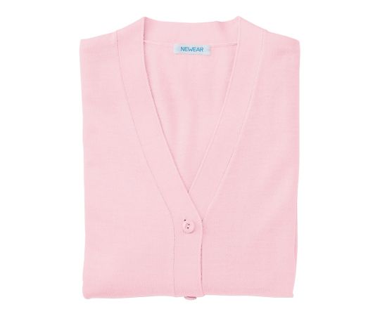 ヤギコーポレーション レディースカーディガン ピンク LL NW1045-13 LL 1枚（ご注文単位1枚）【直送品】