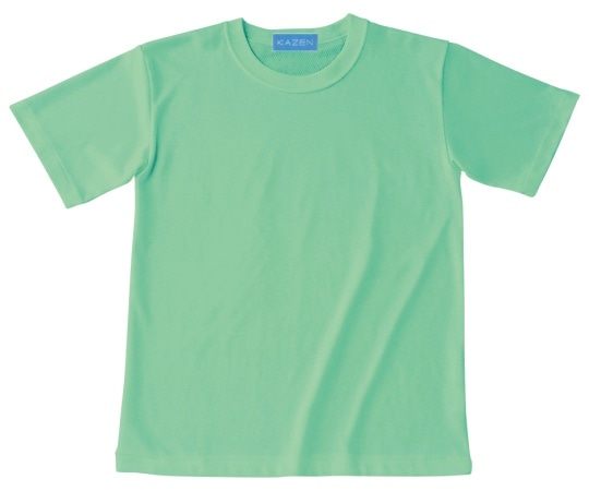 KAZEN 兼用ウォーターマジックTシャツ ミントグリーン M 233-87 M 1枚（ご注文単位1枚）【直送品】