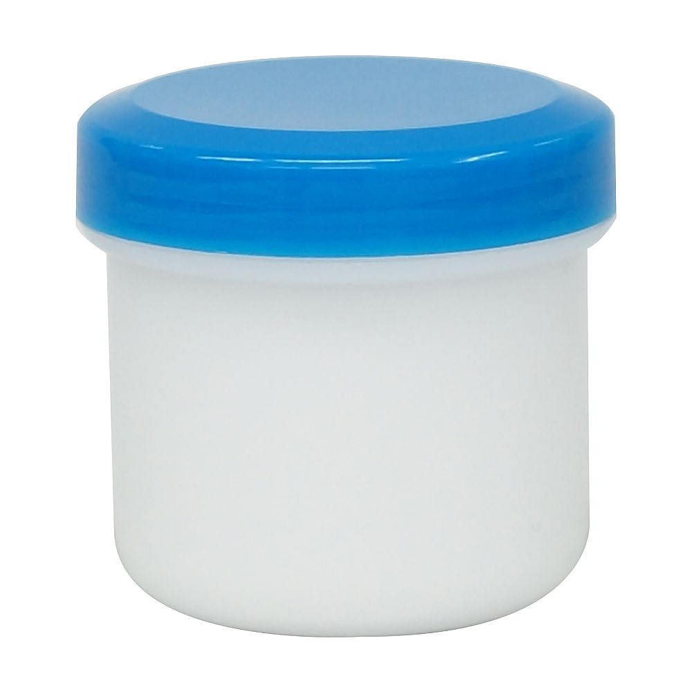 金鵄製作所 軟膏壷（軟膏容器・定量タイプ）30mL 青 50個 AT30F-03 1袋（ご注文単位1袋）【直送品】