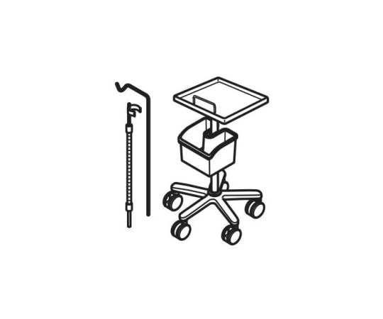 オムロン(ヘルスケア) U780用架台 NEB-CART-78 1個(ご注文単位1個)【直送品】