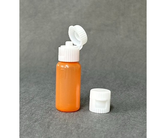 馬野化学容器 ワンタッチキャップ 滴下容器 10mL 茶 100個 7-4 1袋（ご注文単位1袋）【直送品】