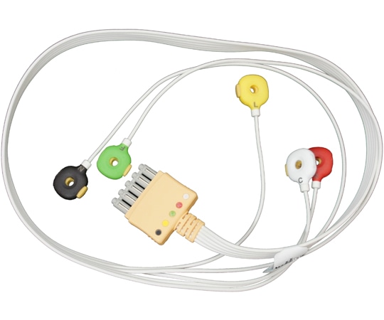 ビットストロング BSディスポーザブルECGリード線 Philips心電計用 5線 IECカラー 5個入 EDGD040P5I 1袋(ご注文単位1袋)【直送品】