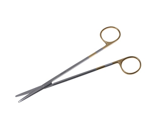 日本フリッツメディコ T/Cエクセル・メッツェンバーム剪刀 16cm 直 B230-16XE 1個（ご注文単位1個）【直送品】