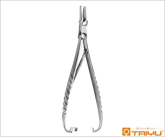 TAIYU（大祐医科工業） マッチウ持針器 JIS チップ無 ハズシ 全長14cm TY-220SS 1本（ご注文単位1本）【直送品】