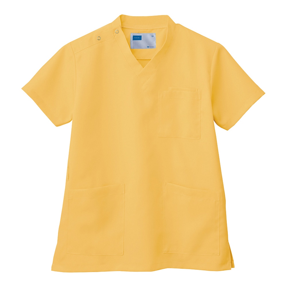 自重堂 スクラブ（男女兼用） サンオレンジ 4L WH11485C-074 1枚（ご注文単位1枚）【直送品】