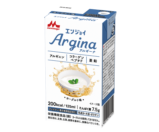 森永乳業クリニコ エンジョイArgina （栄養補助食品） ヨーグルト味 1箱（24パック入） 0658837 1箱※軽 (ご注文単位1箱）【直送品】