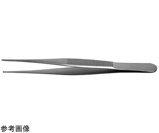NAPOX 先細有鈎ピンセット 直型 180mm A-4-1-180 1個（ご注文単位1個）【直送品】