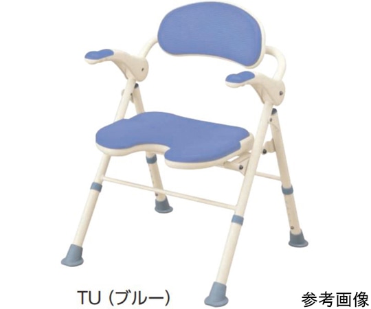 アロン化成 折りたたみシャワーベンチ TU レッド 535-468 1個（ご注文単位1個）【直送品】