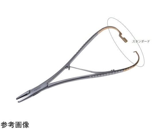 日本フリッツメディコ T/Cマッチュー持針器(スタンダード)16cm 0.5 チップ付 C014-114X 1本(ご注文単位1本)【直送品】