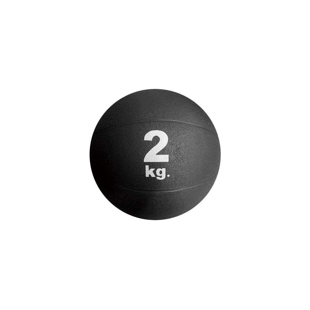秦運動具工業 メディシンボール 2kg ブラック MB5720 1個(ご注文単位1個)【直送品】