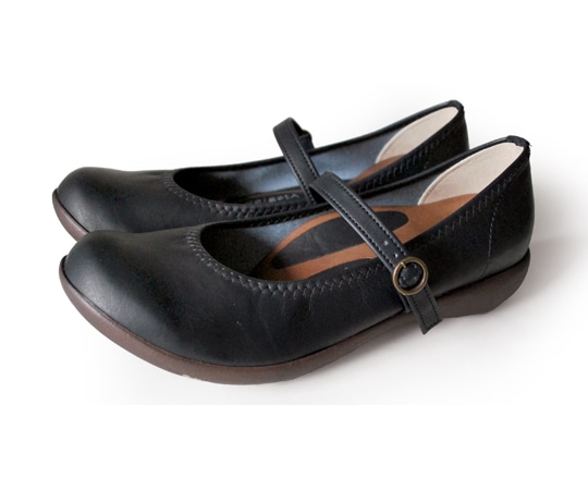リゲッタ ワンベルトローヒールパンプス ブラック S（22.0~22.5cm） R2361-BLK-S 1足（ご注文単位1足）【直送品】