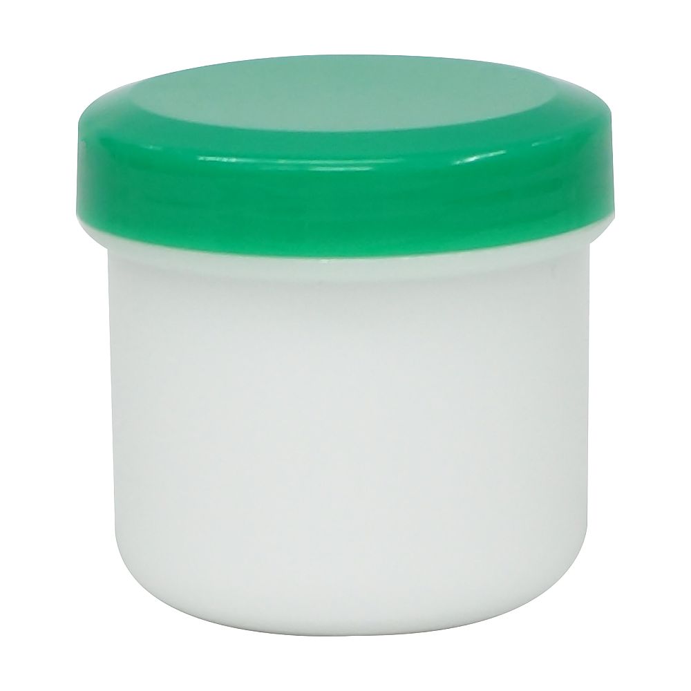 金鵄製作所 軟膏壷（軟膏容器・定量タイプ）30mL 緑 100個 10040-004 1箱（ご注文単位1箱）【直送品】