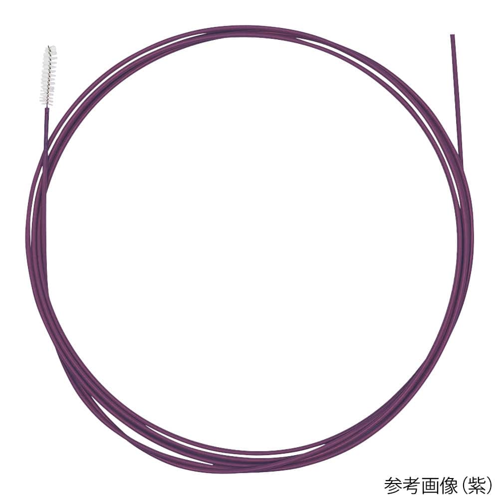 アズワン 内視鏡用円筒状ブラシ 灰（1800/Φ5×20mm）50本入 30-18050-50 1袋（ご注文単位1袋）【直送品】