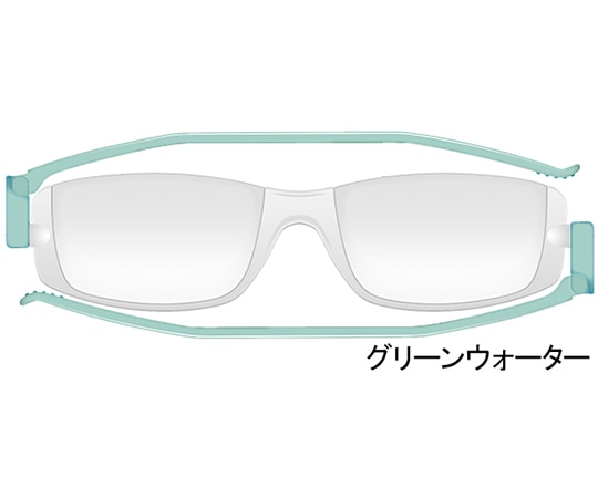 サイモン ナンニーニ 折りたたみ老眼鏡 コンパクトグラス2 2.00 グリーンウォーター NCG2 1個(ご注文単位1個)【直送品】