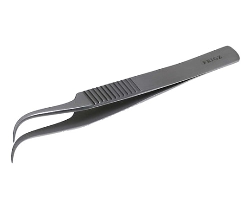 日本フリッツメディコ 精密ピンセット 11.5cm 曲 A051-0783 1本(ご注文単位1本)【直送品】