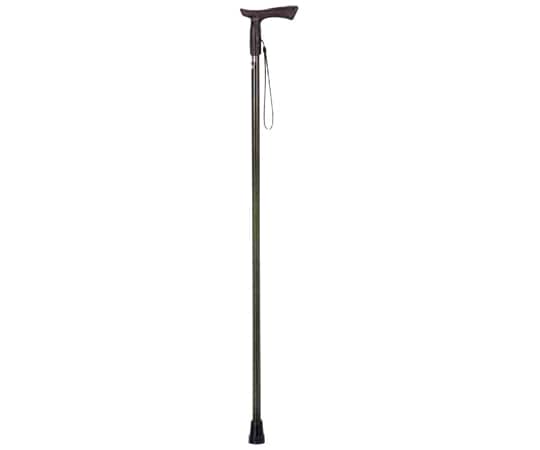 日進医療器 アルミ製 T字杖 固定式 合成樹脂製 TY101P 1本（ご注文単位1本）【直送品】