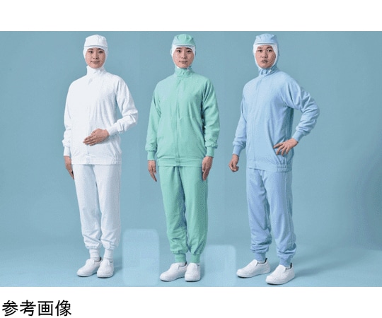 国立 男女兼用ブルゾン グリーン マットモイスト 3L MM121 1枚(ご注文単位1枚)【直送品】