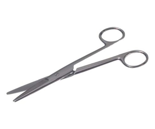 日本フリッツメディコ 両鈍外科剪刀 16cm 直 BS-1026 1本（ご注文単位1本）【直送品】