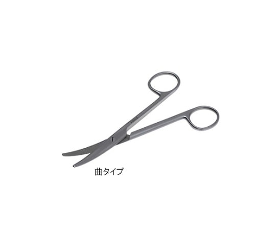 日本フリッツメディコ メーヨ・スティーレ剪刀 17cm 曲 B023-0339 1個（ご注文単位1個）【直送品】