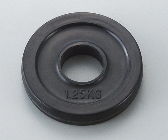 淡野製作所 ラバーバーベルプレート 1.25kg D-5870 1枚(ご注文単位1枚)【直送品】
