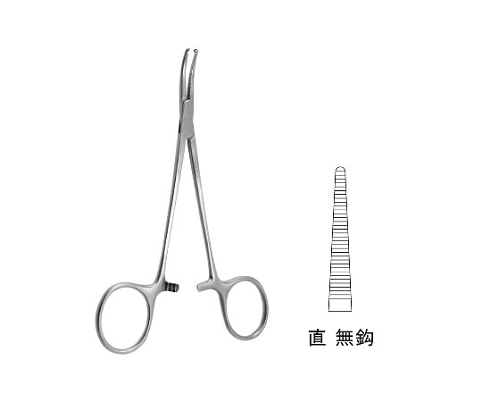 ジェイ・シー・ティ ハルステッド・モスキート鉗子 JB13-0101 1個（ご注文単位1個）【直送品】