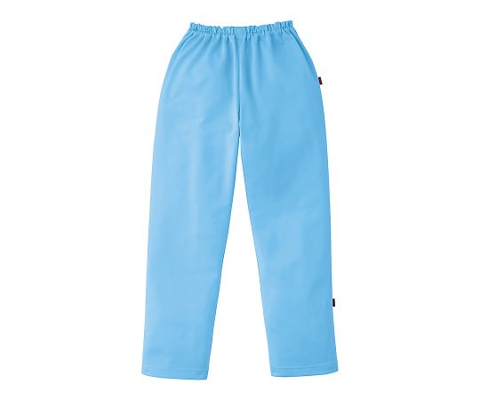 サンアロー ニット検診衣パンツ（男女兼用） ブルー 3L 302-41 3L 1枚（ご注文単位1枚）【直送品】